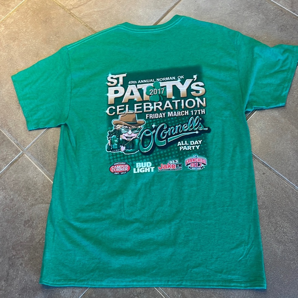 st patrick’s day  2017 Celebration Tee!  Men’s Large
